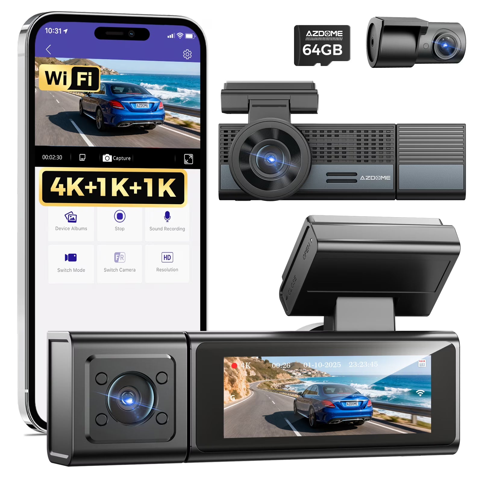 Azdome M500